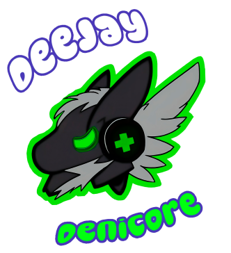 DJ DeniCore Logo